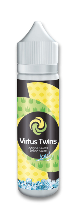 Virtus Twins Zestaw aromatyzujący Cytryna aloes 40ml