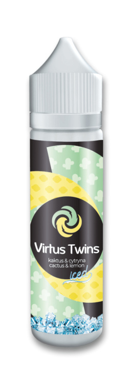 Virtus Twins Zestaw aromatyzujący Kaktus cytryna 40ml