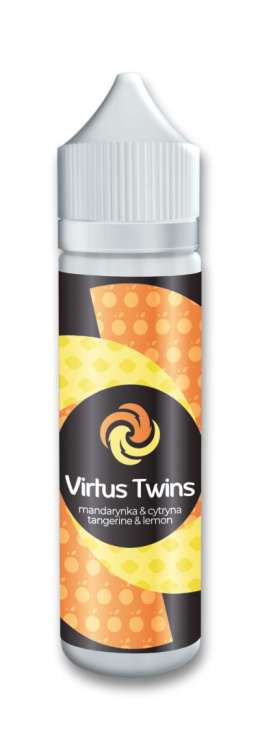 Virtus Twins Zestaw aromatyzujący Mandarynka cytryna 40ml