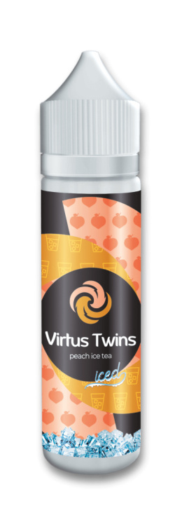 Virtus Twins Zestaw aromatyzujący Peach ice tea 40ml