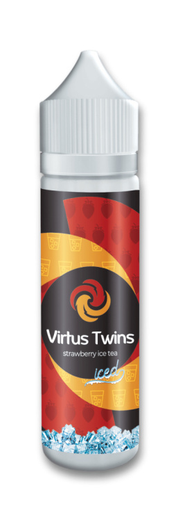Virtus Twins Zestaw aromatyzujący Strawberry ice tea 40ml