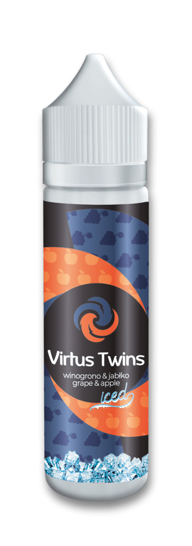 Virtus Twins Zestaw aromatyzujący Winogrono jabłko 40ml